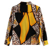 women's chiffon blouses leopard printing shirts 2023 Spring long sleeve Blouse shirts tops Blusas Mujer
