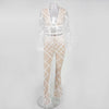 2022 Spring New Long Sleeve Women Jumpsuit Clubwear Fashion Sequin Jumpsuit Womens Rompers Pants Skinny Jumpsuit Female