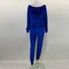 New Fashion Women Jumpsuit Sexy Backless Strapless Combinaison Femme Rompers Womens Lady 3 Solid Color Velvet Overalls