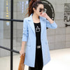 Female Casual Suit  Office Solid Slim Fit Blazer Women Notched Formal Work Jacket Design Black gray Blazer high quality
