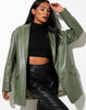 Female Coat Solid Color Tailored Collar Long Sleeve Suit Jacket Single-Breasted Blouse For Women's Clothes Casual Outfit Fashion