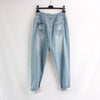 Female Jean Thin Casual Wide Leg Pants Autumn Large Size Jeans High Waist Straight Jean For Girl