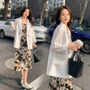 Female  Thin Suit Long-Sleeved Jacket 2023 Loose Casual Ladies Spring  Autumn Trend Women's Clothing