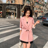 Female  Thin Suit Long-Sleeved Jacket 2023 Loose Casual Ladies Spring  Autumn Trend Women's Clothing