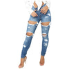 Female trousers High Waisted Ripped Jeans For Women Butt Lift Distressed Stretch Juniors Skinny Jeans pantalones de mujer