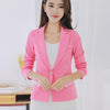 Fall Blazer Women Suit Blazer Foldable Brand Jacket Spandex Lining Vogue Refresh Blazers Elegant Jacket Office F1148