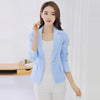 Fall Blazer Women Suit Blazer Foldable Brand Jacket Spandex Lining Vogue Refresh Blazers Elegant Jacket Office F1148