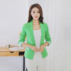 Fall Blazer Women Suit Blazer Foldable Brand Jacket Spandex Lining Vogue Refresh Blazers Elegant Jacket Office F1148