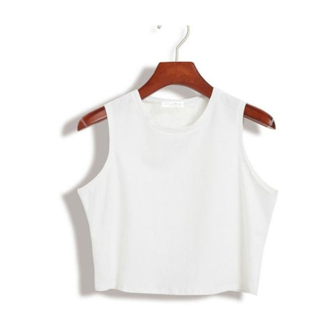 Fitness Skinny Crop Top New Women Tight Bustier Crop Top Skinny T-Shirt Belly Casual Dance Tops Vest Tank Tops