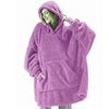 Fleece Hoodies Sweatshirt Women Winter Oversize Hoodies Blanket with Sleeves Giant Blanket Hoodies Men Warm Sweatshirts Hoodies