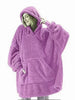 Fleece Hoodies Sweatshirt Women Winter Oversize Hoodies Blanket with Sleeves Giant Blanket Hoodies Men Warm Sweatshirts Hoodies