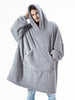 Fleece Hoodies Sweatshirt Women Winter Oversize Hoodies Blanket with Sleeves Giant Blanket Hoodies Men Warm Sweatshirts Hoodies