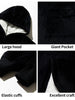 Fleece Hoodies Sweatshirts with Sleeve Women Oversized Blanket Hoodie Winter Plush Sherpa Giant TV Blanket Side Split Hoody Robe