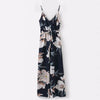 Floral Cami Jumpsuit Women Sashes Belted Loose Wide Leg Strap Women Jumpsuit Rompers