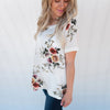 Floral Print Chiffon Blouse Summer Loose Short Sleeve O Neck Womens Tops And Blouses Ladies Casual Bohemian Flower Shirts Vestid