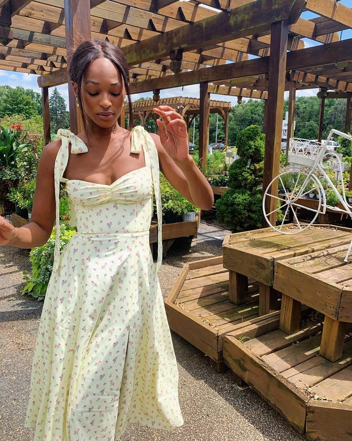 Floral Print Cottagecore Sleeveless Strap Midi Dresses Party Club Sexy | GraceQueens - Fashion Studio Floral Print Cottagecore Sleeveless Strap Midi Dresses Party Club Sexy | GraceQueens - Fashion Studio