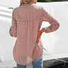 Floral Print Summer Women's Blouse Casual Chiffon Lace Long Sleeve Lantern Sleeve V Neck Sexy See Through Top Blusas