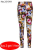 Flower Printed Legging Fashion Slim Women leggings High Elastic Cotton soft stretch female winter jeans leggins Buy 2 Get 1 Free