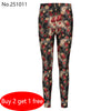 Flower Printed Legging Fashion Slim Women leggings High Elastic Cotton soft stretch female winter jeans leggins Buy 2 Get 1 Free