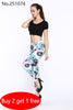 Flower Printed Legging Fashion Slim Women leggings High Elastic Cotton soft stretch female winter jeans leggins Buy 2 Get 1 Free
