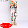 Flower Printed Legging Fashion Slim Women leggings High Elastic Cotton soft stretch female winter jeans leggins Buy 2 Get 1 Free
