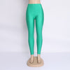 Fluorescent Color High Elastic Women Leggings Pant Multicolor Shiny Glossy Legging Trousers 20Color Casual Clothing For Women