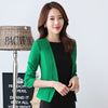 New Spring Blazer Jacket for Women Office Single Button Two Pockets V Neck Feminino  Mujer Blazer Outwear ow0429