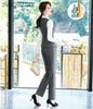Formal 2 Piece Set with Pants and Tops for Women Business Work Wear Vest & Waistcoat Suits Office Ladies Uniforms Blazers Set
