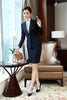Formal Female Skirt Suits for Women Business Suits with Skirt and Jacket Sets Ladies Red Blazer Work Wear Clothes