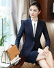 Formal Female Skirt Suits for Women Business Suits with Skirt and Jacket Sets Ladies Red Blazer Work Wear Clothes