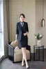 Formal Ladies Black Blazers Women Business Suits with 3 Piece Skirt, Jacket and Waistcoat Vest Sets Office Uniform Styles