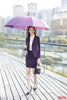 Formal Ladies Purple Blazer Women Business Suits with Skirt and Jacket Sets Work Wear Clothes Office Uniform Designs