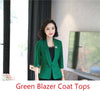 Formal Uniform Designs Half Sleeve Blazers & Jackets Coat Elegant Black For Women Female Tops Outwear Clothes Blaser Plus Size