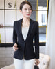 Formal Women Blazers Ladies Sky blue Jackets Long Sleeve Elegant Female Work Wear Business Clothes