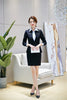 Formal Women Business Suits with Blazer and Skirt Elegant Red OL Styles Professional Ladies Office Work Wear Blazers Sets