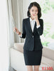 Formal Women Skirt Suits Grey Blazer and Jacket Sets Ladies Business Suits Work Wear Office Uniform Styles