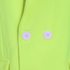 2023 Autumn Neon Yellow Blazers For Women Stylish High Street Casual Blazer Jackets
