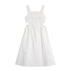 French style summer sleeveless beach dress for women 3926#