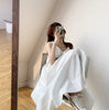 French white suspender dress women's summer 2022 seaside holiday Changsha beach skirt super fairy Sanya
