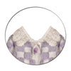 Fur Japanese Plaid Cardigan Sweaters Kawaii Women Y2K Autumn Loose Casual V-neck Single Breasted Kawaii Cropped Knitted Cardigan