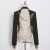 GALCAUR Back Patchwotk Metal Chain Women's Blazer Coat Lapel Collar Long Sleeve Hollow Out  For Female Causal Coat Fashiont Tide