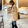 GALCAUR Korean Casual Blazers For Women Notched Collar Long Sleeve Sashes Solid Coats Female Autumn Clothing 2022 Style