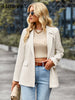 GAOVOT Casual Small Suit For Women 2023 Ladies Autumn Solid Color Long Sleeve Single Button Professional Jacket
