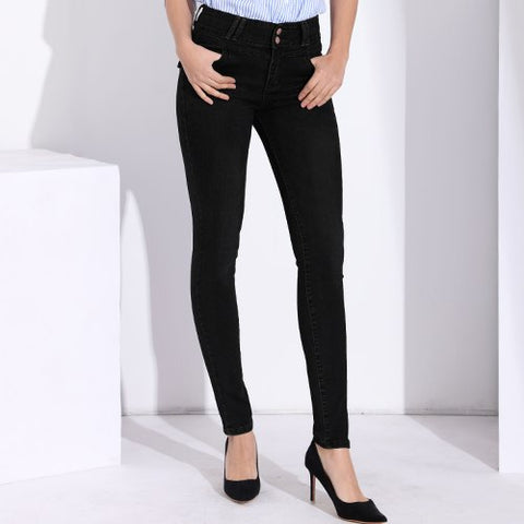 Women Jeans With High Waist Skinny Denim Pants Black Strech Jeans Woman Femme 2022 Spring Ladies Denim Clothing Women