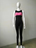 Sporting Bodysuit 2022 Elasticity Fitness Backless Jumpsuit Ladies Fashion Cross Bandage Slim Playsuit Women Macacao