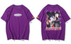 GONTHWID Cotton Tshirts Men Summer Hip Hop Short Sleeve Anime Cartoon Girls T-Shirts Streetwear Casual Harajuku Tops Tee
