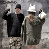 GONTHWID Distressed Destroyed Knitted Jumper Sweaters Streetwear Men 2023 Hip Hop Harajuku Casual Pullover Knitwear Tops