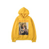 GONTHWID Funny Mona Lisa Smoking Print Fleece Hoodies Pullover Hooded Sweatshirts Harajuku Hip Hop Streetwear Hoodie Casual Tops