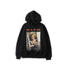 GONTHWID Funny Mona Lisa Smoking Print Fleece Hoodies Pullover Hooded Sweatshirts Harajuku Hip Hop Streetwear Hoodie Casual Tops