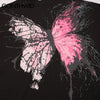 GONTHWID Graffiti Ink Butterfly Print Streetwear Tshirts Hip Hop Casual Short Sleeve Tees Shirts Men 2023 Summer Tops